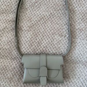 Senreve Aria Vegan Taupe Saffiano Belt Bag Shoulder Bag or Short Crossbody